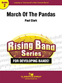 March of the Pandas Concert Band sheet music cover